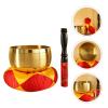 HIONJIN Copper Spiritual bowl Handmade Practical Spiritual Prayer bowl Buddha Sound bowl view 3