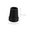 WRITWAA 4pcs Walking Stick Caps Trekking Pole Tips Replacement Protectors Slip Crutch Foot Pad for Seniors view 2