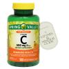 120 Count Vitamin C Fast Dissolve Tablets Dietary Supplement, Orange Flavor, 500 mg, + Included Vitamin Guide view 1