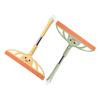 BUGUUYO 2Pcs Bath Squeegee for Efficient Window Shower and Mirror Cleaning Lightweight and Portable Scrubber Tool for Rvs Bathrooms and Floors Yellow and Green view 1