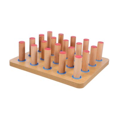 Abaodam Wooden Finger Rehabilitation Pegboard for Hand Therapy Finger Dexterity and Fine Motor Skills Exercise Board for Hospitals Clinics and Home Use