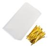 SHERCHPRY 100pcs Transparent Baking Packing Bags for Cookies Snacks and Sweets Food-safe Plastic Bakery Bags for Festivals and Parties for Treats and Desserts view 1