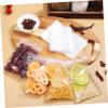 FRCOLOR 400pcs Self Sealing Clear Bags for Cookies Snacks Treats Pe Packaging for Small Business Home Use Resealable Snack Bags Transparent Design view 2