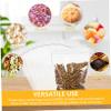 FRCOLOR 400pcs Self Sealing Clear Bags for Cookies Snacks Treats Pe Packaging for Small Business Home Use Resealable Snack Bags Transparent Design view 4