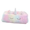 BUGUUYO 1pc Unicorn Decorative Paper Holder Plush Tissue Box Bathroom Tissue Organizer Unicorn Decor Home Accessory view 1