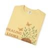 Blossoming Resilience: Healing Affirmation Art Comfort Colors Single Ladies Butter view 4