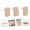 UTHCLO 3pcs Natural Loofah Brush Dish Cleaning Sponge Kitchen Utensils Multi-Purpose Cleaning Tool view 2