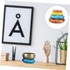 Abaodam Handmade Nepalese Singing Bowl Cushion Pad 12cm Diameter Soft Velvet Bowl Mat for Meditation and Buddhist Rituals Random Color view 3