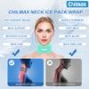 Chilmax Neck Ice Pack Wrap,Gel Cervical Headache Ice Pack,Reusable Cold Hot Therapy Compress Cooling Pad for Forehead,Neck,Wrist,Ankle,Relief Pain,Injuries,Arthritis,Muscle Soreness (Green) view 4
