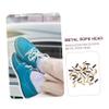 Ipetboom 300pcs Metal Tips Rope Ends Easy to Install for Sneakers and Shoes Great for Repairing Frayed Laces view 3