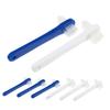 Beaupretty 8pcs Portable Dual-Head Toothbrush Set for Adults and Boys and Girls Mini Soft Bristle Travel Toothbrushes Ergonomic Design for Denture Care and Teeth Cleaning view 1