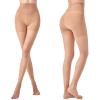 Aaronano 2 Pairs Compression Pantyhose for Women, 10-15mmHg High Waist Compression Stockings, 30D Shaping Tights For women view 1
