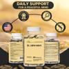 St. Johns Wort Capsules 750 mg, 90 Count | Natural Stress Support | with Hypericum Perforatum Extract Herbal Mood Support Gluten-Free, Non-GMO Made in USA view 3