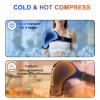 Chilmax Shoulder Ice Pack Wrap, Reusable Hot and Cold Therapy Compression Wrap for Rotator Cuff, Arm, and Shoulder Periarthritis Pain Relief, Fatigue Reduction, Post-Surgical Rehabilitation view 4