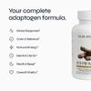Dear Apothecary Organic Ashwagandha with BioPerine | 600mg Root Extract | Black Pepper for Absorption | 60 Vegetarian Capsules | Non-GMO, Gluten Free view 2