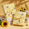 WRAPAHOLIC Bee Wedding Wrapping Paper - Mini Roll - 17 Inch x 16.5 Feet - Honeycombs and Bee Wrapping Paper Perfect for Bridal Shower, Wedding, Birthday, Baby Shower view 4
