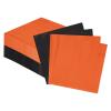 100Pcs Orange and Black Paper Napkins Black Orange Graduation Napkins Cocktail Beverage Napkin Disposable Hand Towels for Bathroom Dinner Napkin for Graduation Party Decorations Wedding Birthday view 1