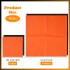 100Pcs Orange and Black Paper Napkins Black Orange Graduation Napkins Cocktail Beverage Napkin Disposable Hand Towels for Bathroom Dinner Napkin for Graduation Party Decorations Wedding Birthday view 3