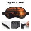 Boat at Dusk Sleep Mask for Men Women Blackout Eye Masks for Sleep, Relaxing Zero Pressure Night Blindfold Soft Breathable Eye Cover for Travel, Night Work, Nap, Office view 3