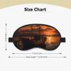 Boat at Dusk Sleep Mask for Men Women Blackout Eye Masks for Sleep, Relaxing Zero Pressure Night Blindfold Soft Breathable Eye Cover for Travel, Night Work, Nap, Office view 4