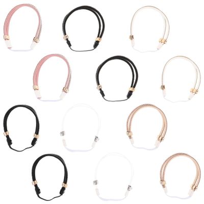 FOMIYES 6pairs High Heel Shoe Straps Replacement Laces for Pumps Sandals Slippers Rhinestone Detail Elastic