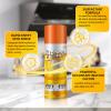 Liapu 3PCS All Purpose Cleaner, Heavy Duty Degreaser Cleaner Spray, Lemongrass Scent Oven Cleaner Clean Up Kitchen Oil Stains Cleaning Tools For Stove Top & Induction Cooktop and Grill view 2
