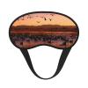 Bosque del Apache Wildlife Refuge Sleep Mask for Men Women Blackout Eye Masks for Sleep, Relaxing Zero Pressure Night Blindfold Soft Breathable Eye Cover for Travel, Night Work, Nap, Office view 1