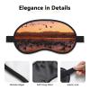 Bosque del Apache Wildlife Refuge Sleep Mask for Men Women Blackout Eye Masks for Sleep, Relaxing Zero Pressure Night Blindfold Soft Breathable Eye Cover for Travel, Night Work, Nap, Office view 3