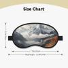 Mountain top Clouds Sleep Mask for Men Women Blackout Eye Masks for Sleep, Relaxing Zero Pressure Night Blindfold Soft Breathable Eye Cover for Travel, Night Work, Nap, Office view 4