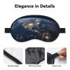 Earth from The Outer Space Sleep Mask for Men Women Blackout Eye Masks for Sleep, Relaxing Zero Pressure Night Blindfold Soft Breathable Eye Cover for Travel, Night Work, Nap, Office view 3