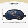 Earth from The Outer Space Sleep Mask for Men Women Blackout Eye Masks for Sleep, Relaxing Zero Pressure Night Blindfold Soft Breathable Eye Cover for Travel, Night Work, Nap, Office view 4