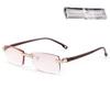 Intelligent Dual Focus Glasses Clearer Vision, Intelligent Zoom Anti Blue Light Presbyopia Glasses, Automatic Reading Glasses (Brown,+3.5) view 1