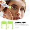 2 Pack Silicone Twisted Eye Drop Guide Brackets for Household Use view 3