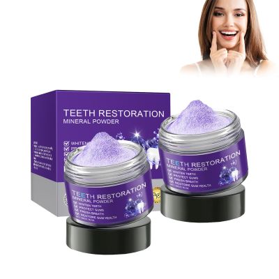2025 Microcrystalline Hydroxyapatite Powder, Nano Hydroxyapatite Toothpaste, Teeth Restoration Mineral Powder, Deep Cleaning Care Tooth (2pcs)