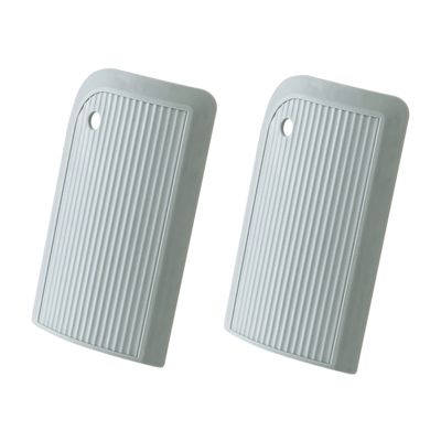 PERSELOSO 2pcs Mini Glass Water Wiper for Bathroom Mirrors and Shower Cleaning Waterproof Window Scraper Tool Ergonomic Handle for Home Use and Car Windows