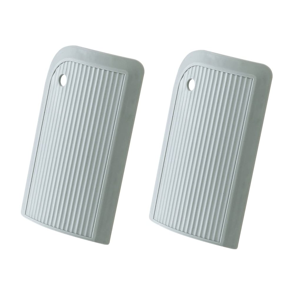 PERSELOSO 2pcs Mini Glass Water Wiper for Bathroom Mirrors and Shower Cleaning Waterproof Window Scraper Tool Ergonomic Handle for Home Use and Car Windows