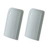 PERSELOSO 2pcs Mini Glass Water Wiper for Bathroom Mirrors and Shower Cleaning Waterproof Window Scraper Tool Ergonomic Handle for Home Use and Car Windows view 1