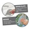 PERSELOSO 2pcs Mini Glass Water Wiper for Bathroom Mirrors and Shower Cleaning Waterproof Window Scraper Tool Ergonomic Handle for Home Use and Car Windows view 3