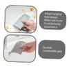 PERSELOSO 2pcs Mini Glass Water Wiper for Bathroom Mirrors and Shower Cleaning Waterproof Window Scraper Tool Ergonomic Handle for Home Use and Car Windows view 4