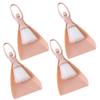 SHERCHPRY Mini Broom and Dustpan Set 4-Piece Cleaning Tools for Household Desktop and PET Care Sturdy and Compact Design in Pink view 1