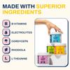 Ethan's Feel Good Pre-Workout & Hydration Drink Mix, 200mg Plant-Based Caffeine, Electrolytes & Adaptogens, Vegan Organic, Pineapple, 30 Servings view 4