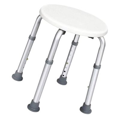 SOPOTUTU Home Shower Stool -Skid Bathroom Seat for Seniors and Disabled Comfortable Pe Cushion Easy to Clean Stable Design for Safe Bathing for Shower Use