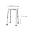 SOPOTUTU Home Shower Stool -Skid Bathroom Seat for Seniors and Disabled Comfortable Pe Cushion Easy to Clean Stable Design for Safe Bathing for Shower Use view 2