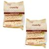 Harvest & Leaf Natural Crunchy Rice Rolls Original White Rice Healthy Snack 7 Rolls 2.5 oz (70 g) (Pack of 2)