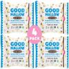 GoodMallow Vegan Marshmallows - Large Kosher Halal Gluten Free Dairy Free Healthy- 4 x 8oz. Natural Gelatin Free Marshmallows for Hot Chocolate, Smores, Baking - Nothing Artificial, Made in USA (White Vanilla ) (Pack of 4) view 2