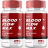 (2 Pack) Blood Flow Max Capsules, Blood Flow Max Supplement with Advanced Strength for Premium Management Support, Vitamin with Overall Advanced Health and Wellness, Official Formula (120 Capsules) view 1