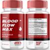 (2 Pack) Blood Flow Max Capsules, Blood Flow Max Supplement with Advanced Strength for Premium Management Support, Vitamin with Overall Advanced Health and Wellness, Official Formula (120 Capsules) view 3
