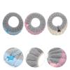 HYTROVE 3pcs Toilet Seat Ring Comfortable Pads Handles Easy to Clean for Bathroom view 2