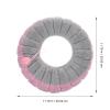 HYTROVE 3pcs Toilet Seat Ring Comfortable Pads Handles Easy to Clean for Bathroom view 4
