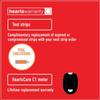HeartsCare C1 Plus Total Cholesterol Meter Test Kit at Home with TC 10 count with 3D bluetooth HeartsHome app. view 4